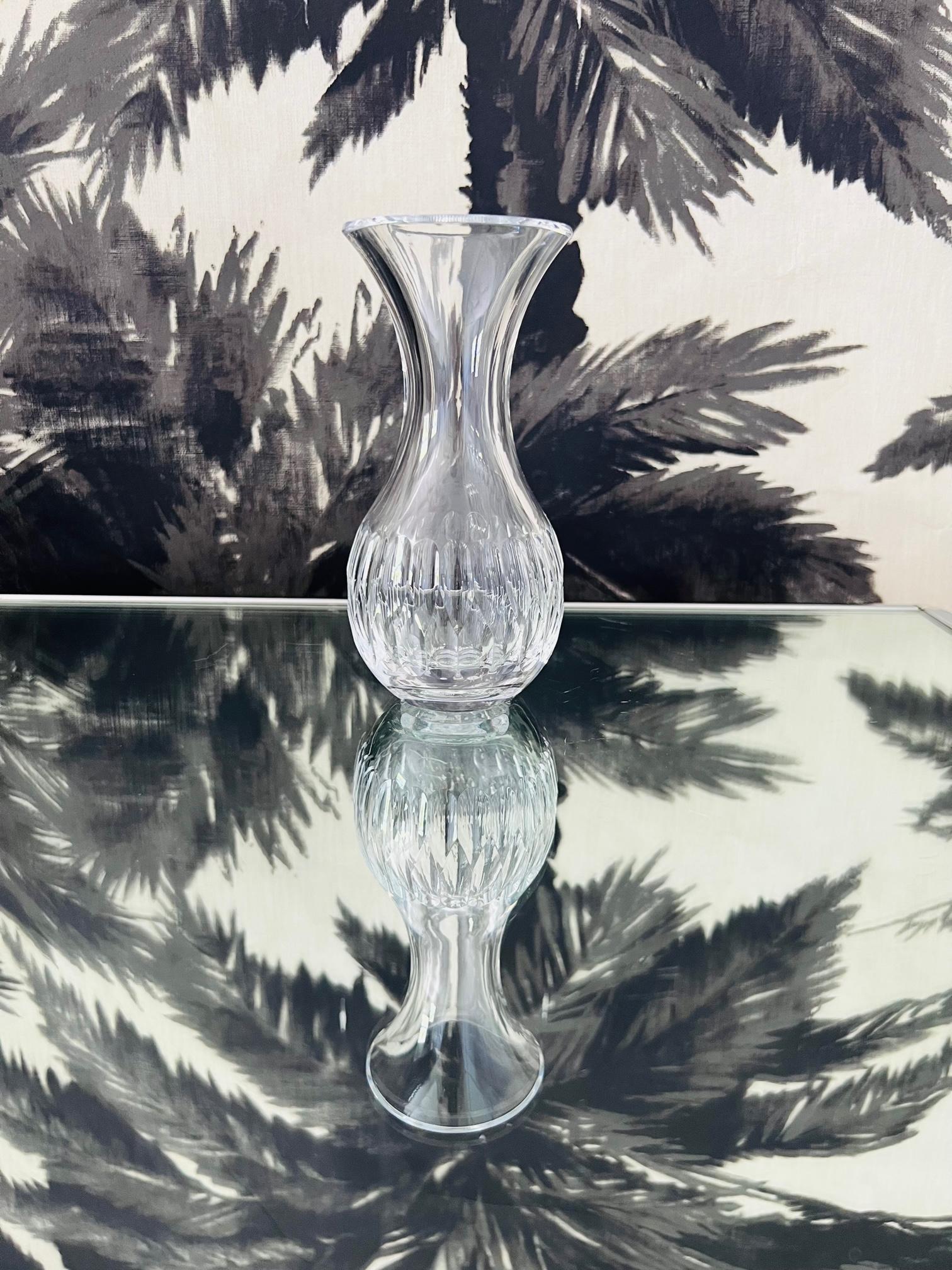 Vintage Waterford Crystal Carafe with Faceted Design, C. 1985 For Sale 2