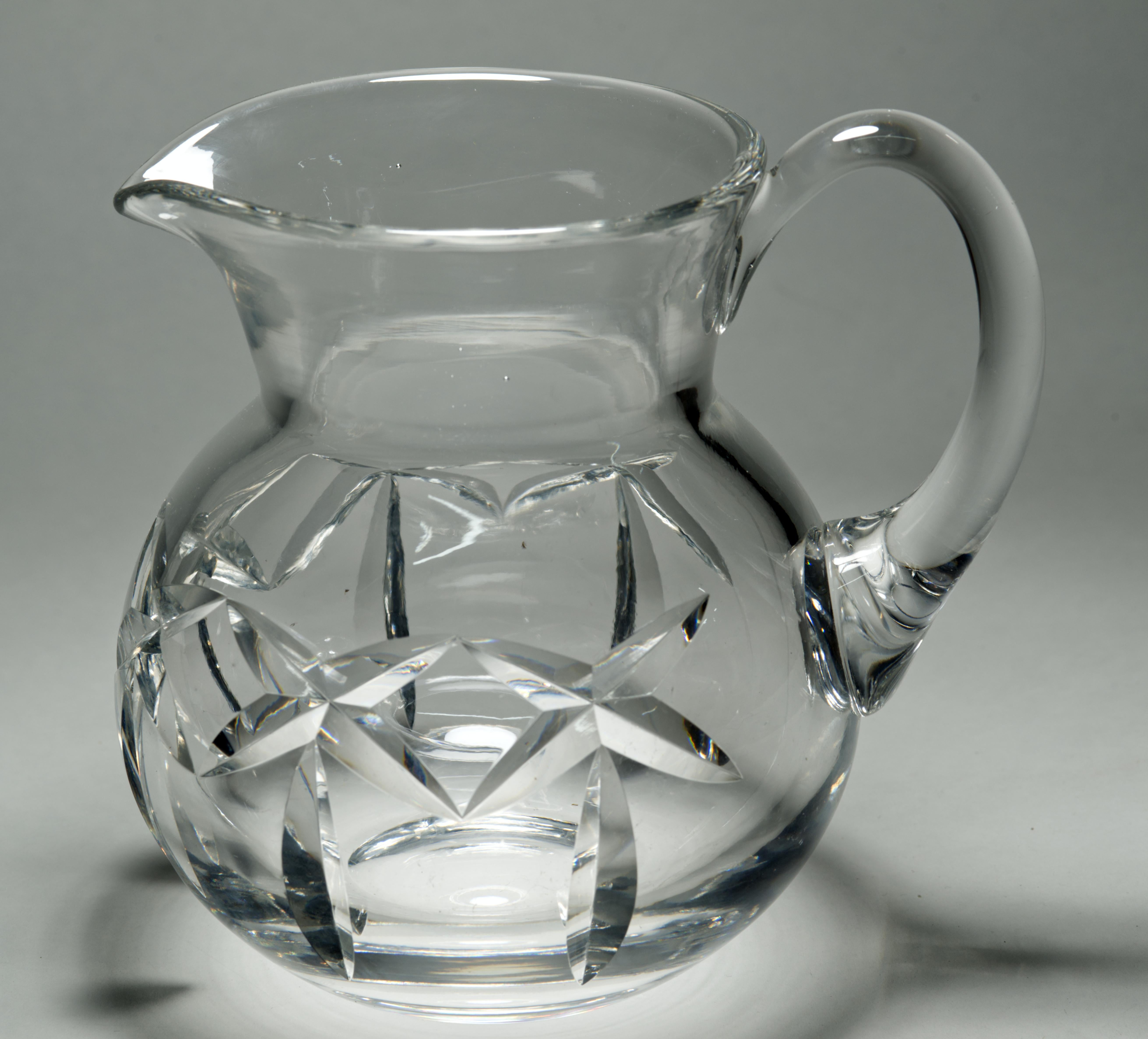 Jarra vintage de Waterford Crystal, modelo Old Kerry, 1968 - 2008 Hecho a mano en venta