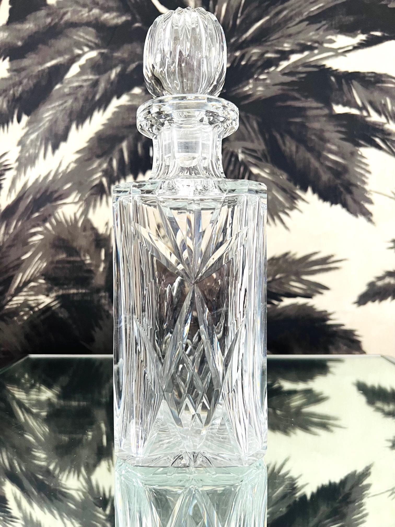 waterford crystal decanter vintage