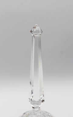 Vintage Waterford Cut Crystal Spire Tree Topper