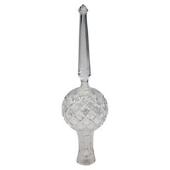 Vintage Waterford Cut Crystal Spire Tree Topper
