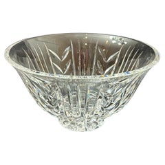 Vintage Waterford “Glencar” Footed Crystal Bowl ~ 10”