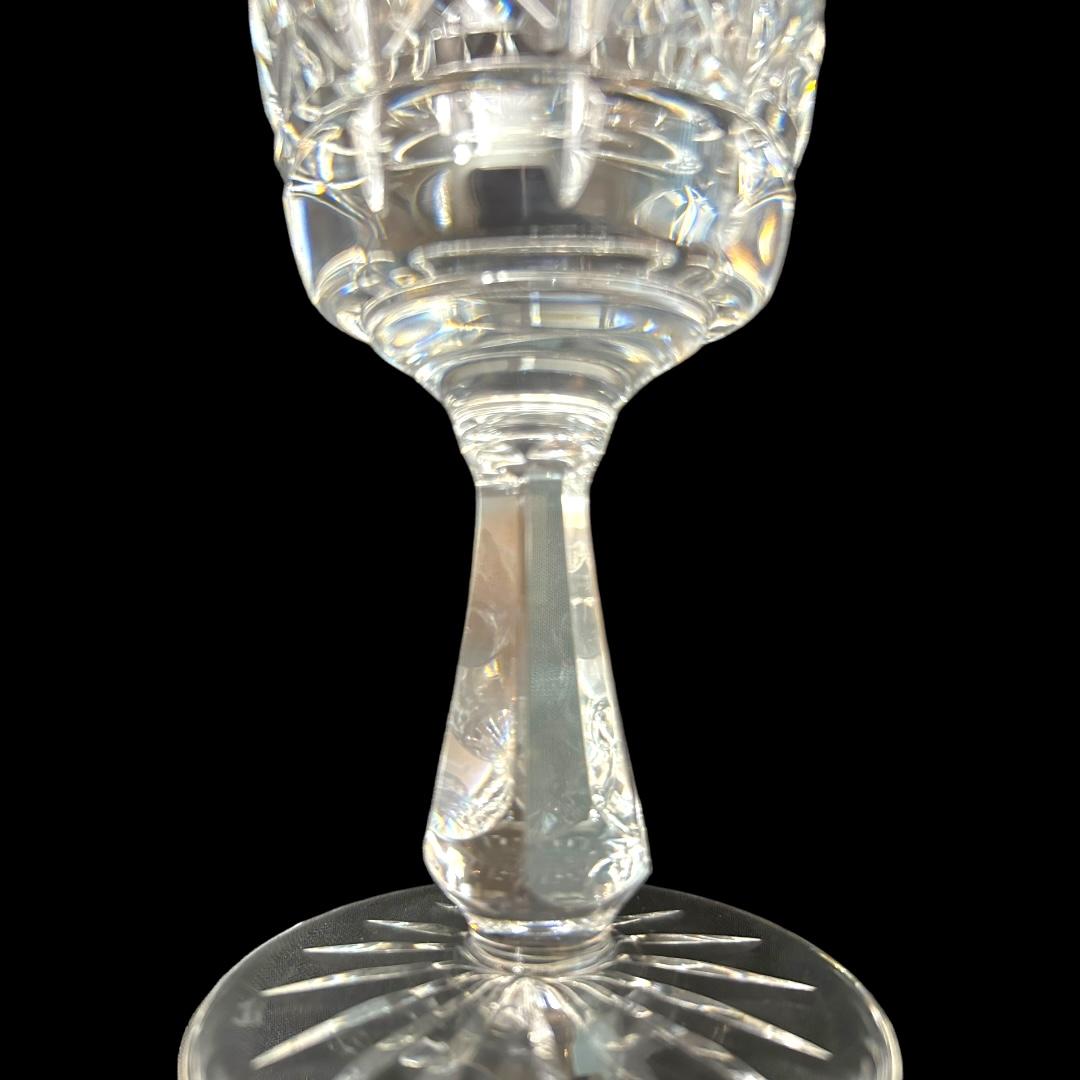 Vintage Waterford “Kylemore” Crystal Wine Glasses ~ Ireland (5) For Sale 1
