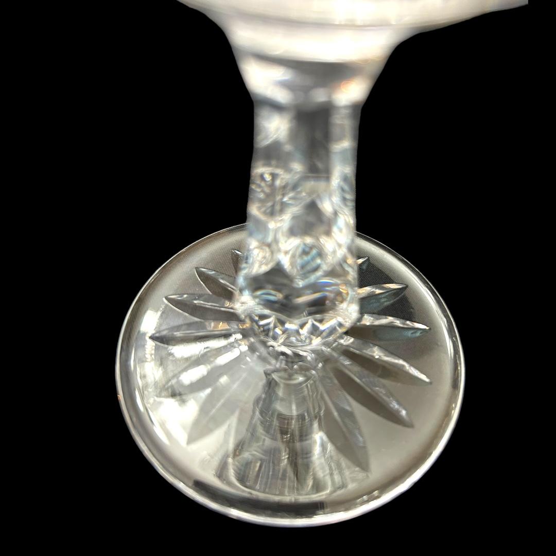 Vintage Waterford “Kylemore” Crystal Wine Glasses ~ Ireland (5) For Sale 2