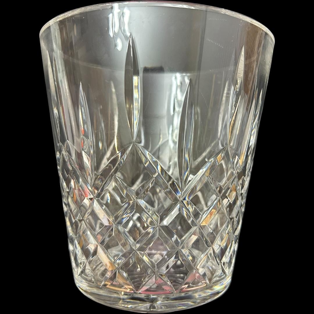 Vintage Waterford “Lismore” Crystal Ice Bucket ~ Ireland In Good Condition For Sale In Naples, FL