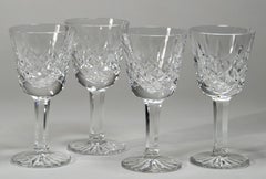 Vintage Waterford Lismore Crystal Liqueur Glasses, Set of 4