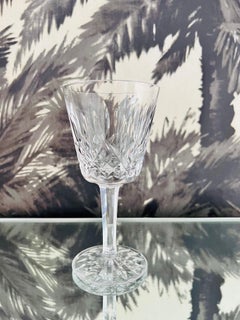 Vintage Waterford Lismore Crystal Wine Glass, Germany, circa 1990s