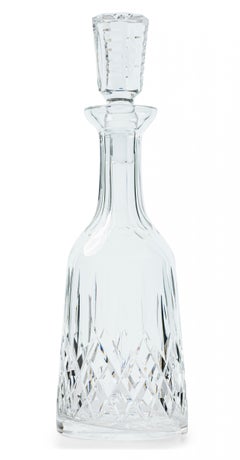Carafe à décanter vintage en cristal taillé Waterford Lismore