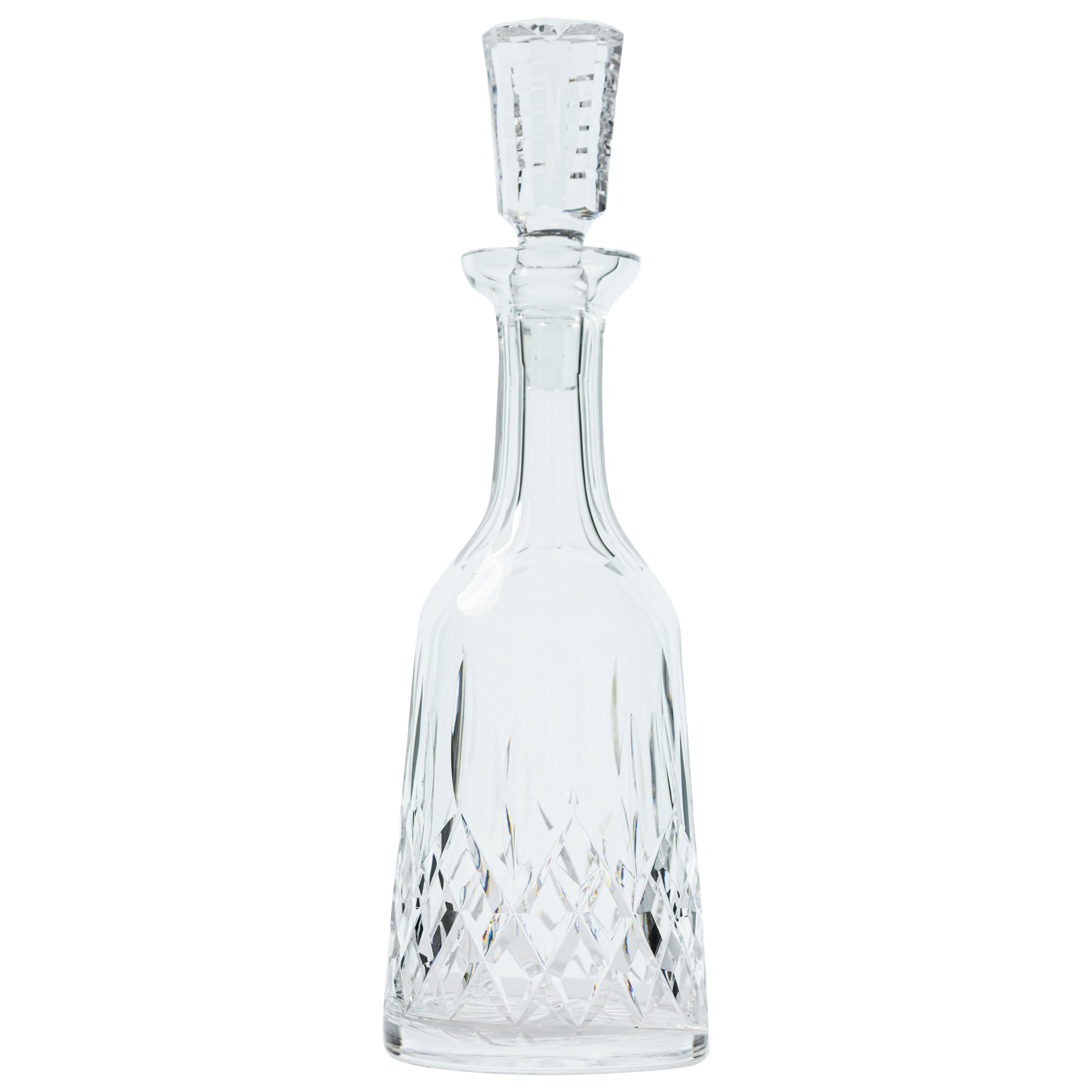 Waterford Lismore Kristallkaraffe mit Schliff Vintage By