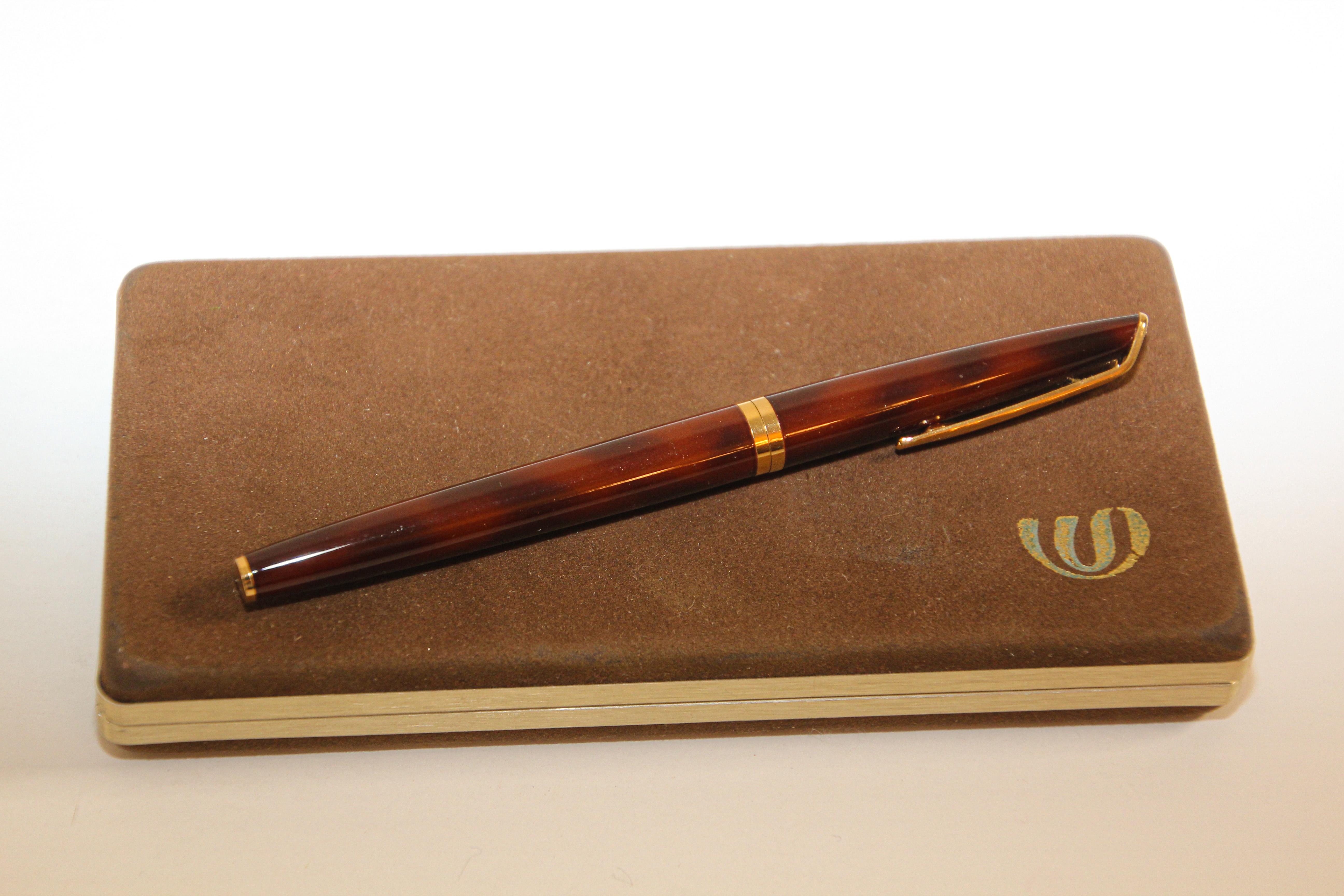Fait main Vintage Waterman Paris Stylo Plume Or 18 carats