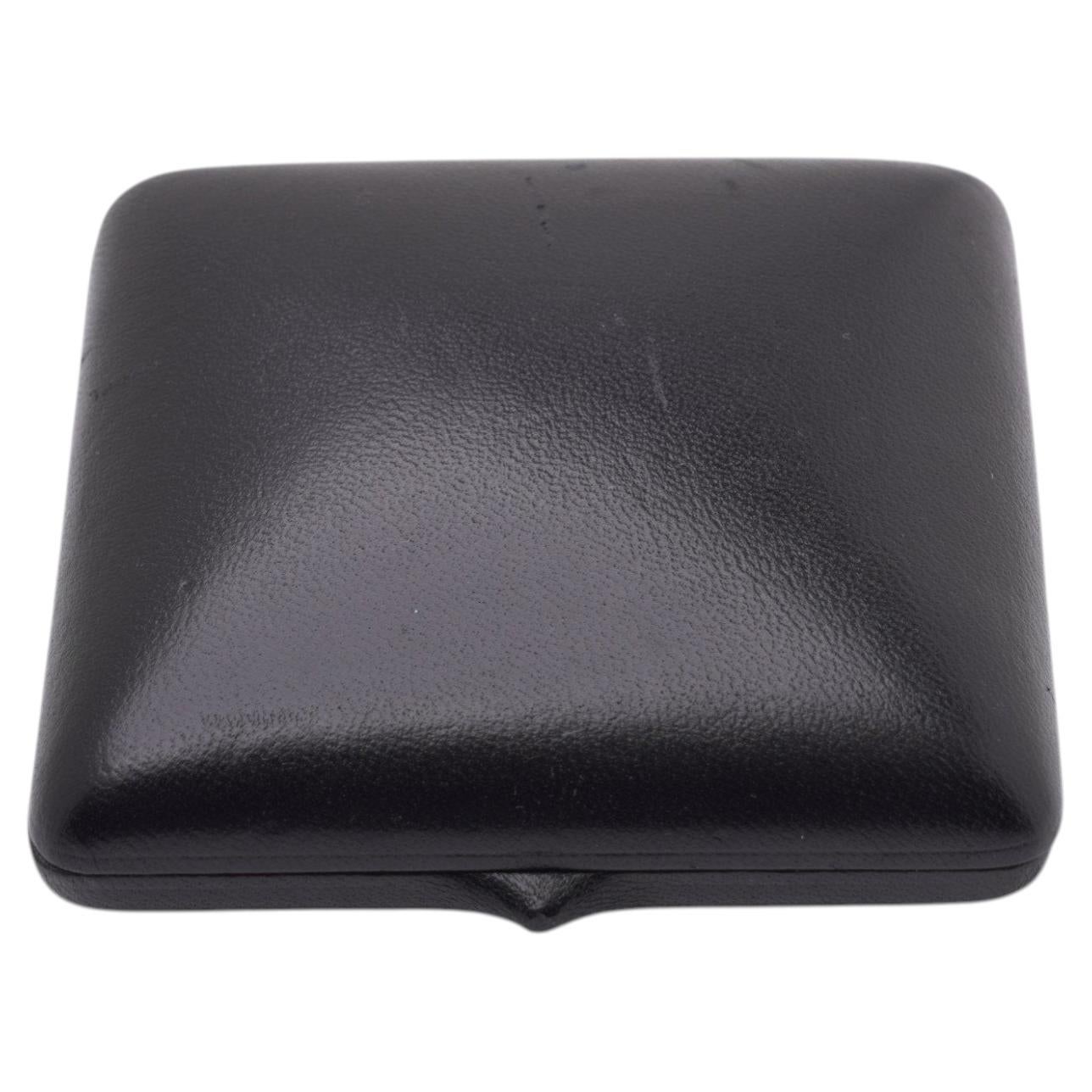 Vintage W.D. Webb, Greenwich Watch Box, Suede Covered, Circa 1930s to 1950s