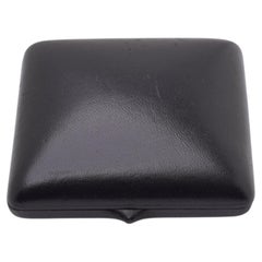Vintage W.D. Webb, Greenwich Watch Box, Suede Covered, Circa 1930s to 1950s