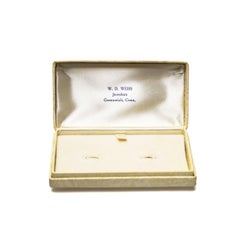 Vintage W.D. Webb Jewelers Box, Greenwich Connecticut