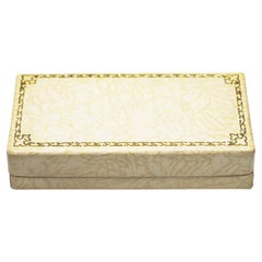 Vintage W.D. Webb Jewelers Box, Greenwich Connecticut