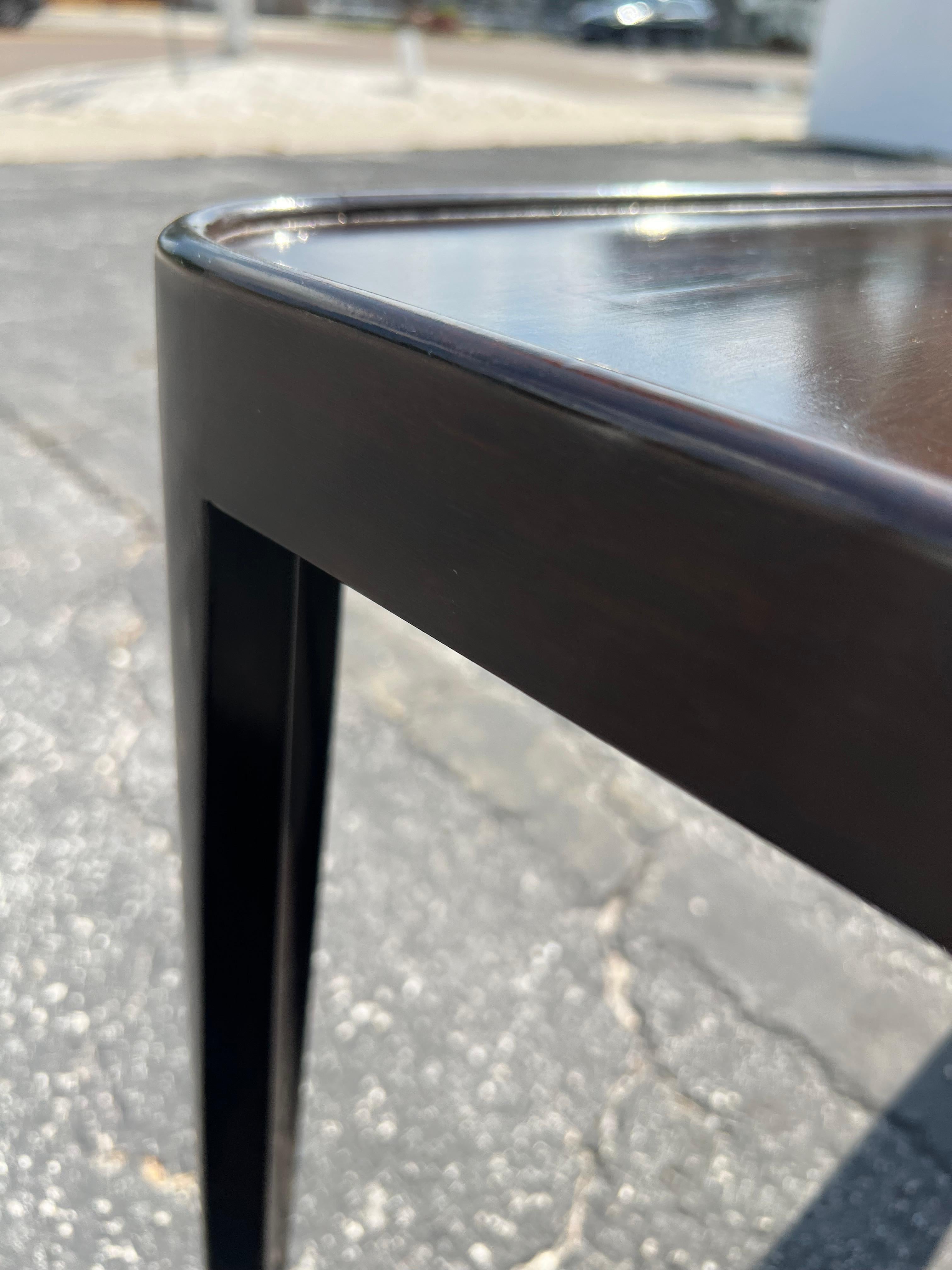 Acajou Table Wedge d'Edward Wormley pour Dunbar en vente