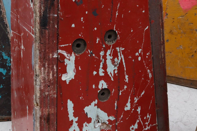 Set of 16 Vintage Weighted Beach Blocks For Sale at 1stDibs