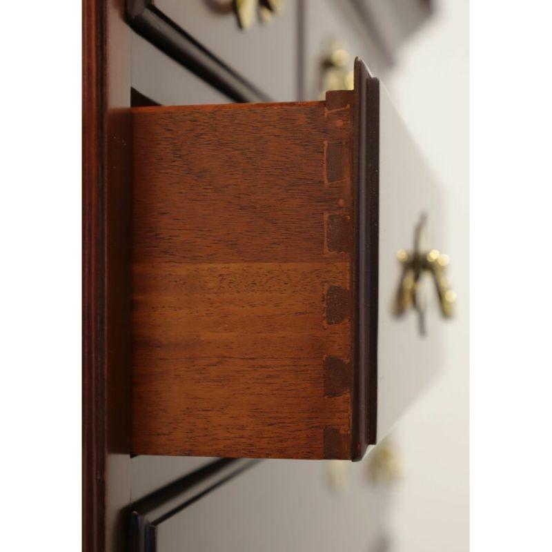 WELLINGTON HALL Mahogany Chippendale Highboy Chest 7