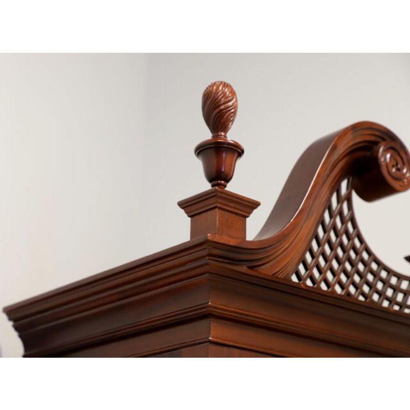 WELLINGTON HALL Mahogany Chippendale Highboy Chest 1