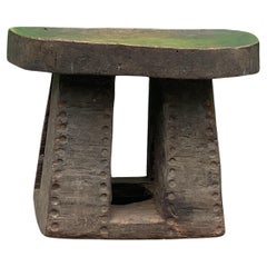 vintage westafrikanisch  Bamileke Hocker