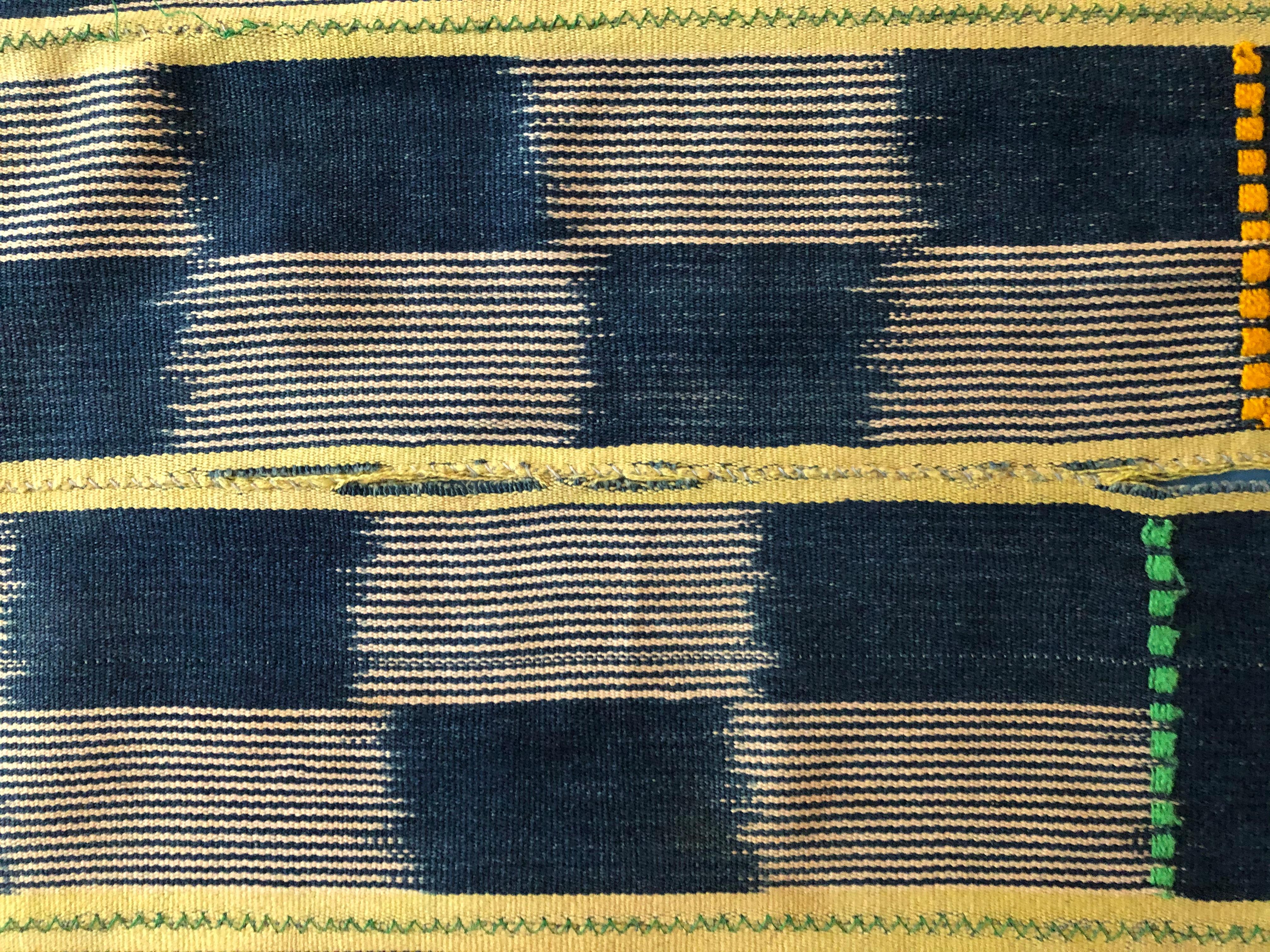 Other Vintage West African Handwoven Strip Weaving