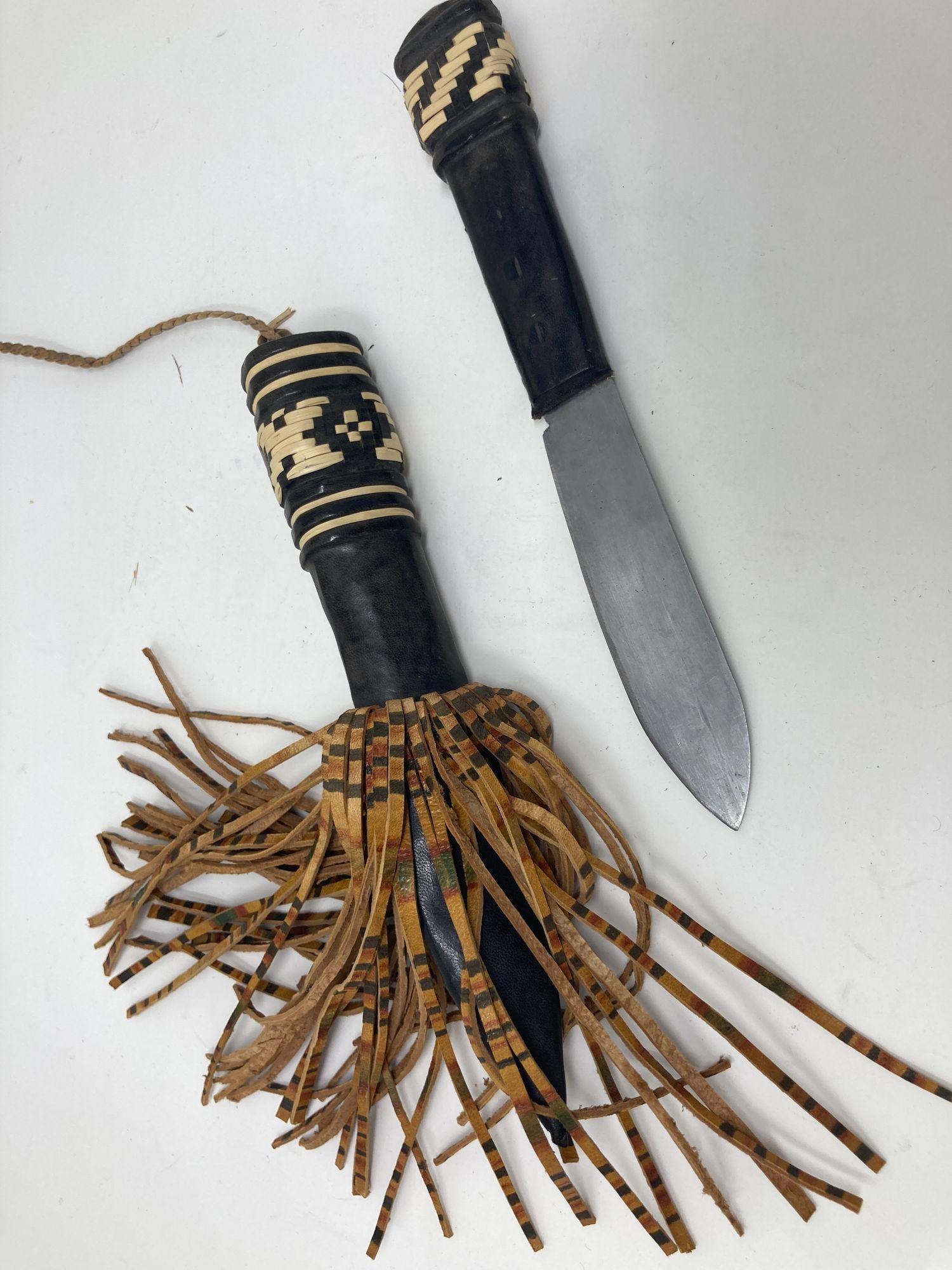 Vintage West African Mandingo Tuareg Messer Mali Collectible Craft 1950s im Zustand „Gut“ im Angebot in North Hollywood, CA