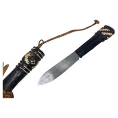 Vintage West African Mandingo Tuareg Knife Mali Collectible Craft 1950s