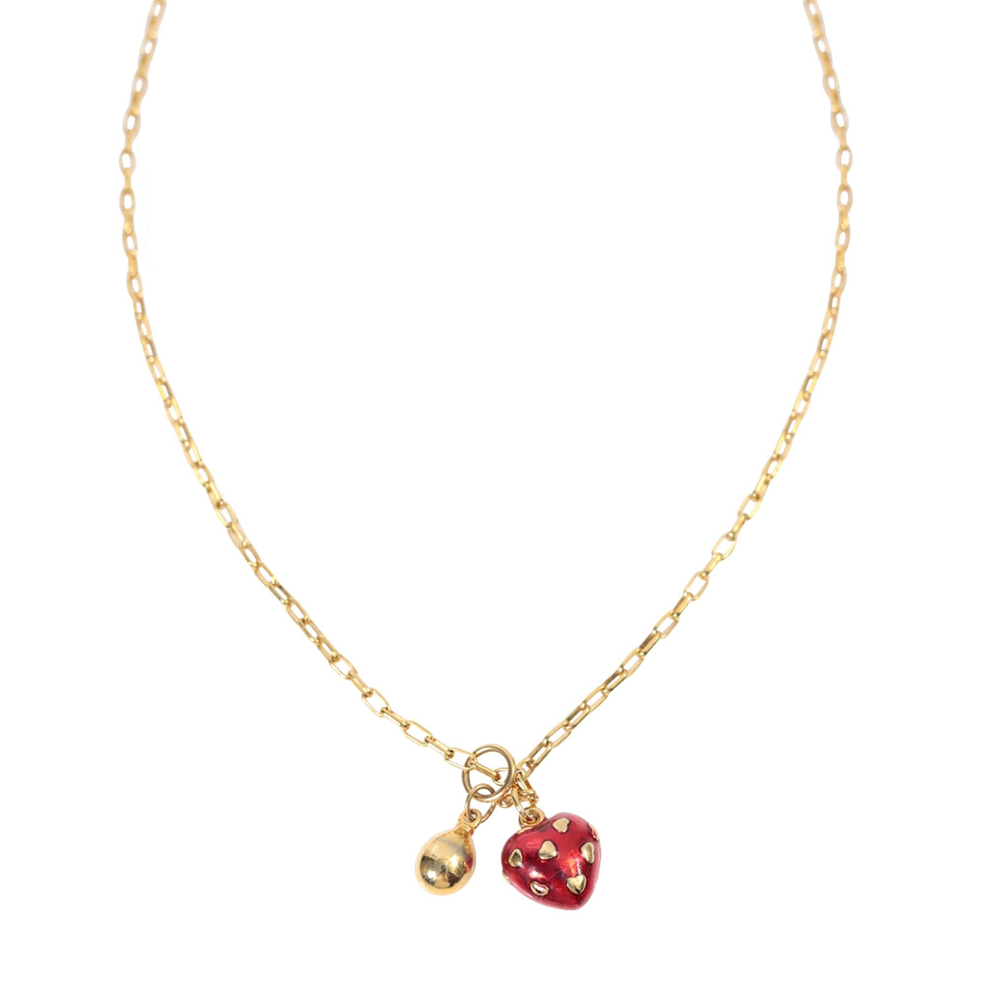 Collana vintage con catene e pezzi pendenti della Germania occidentale Circa 1980 in vendita 5