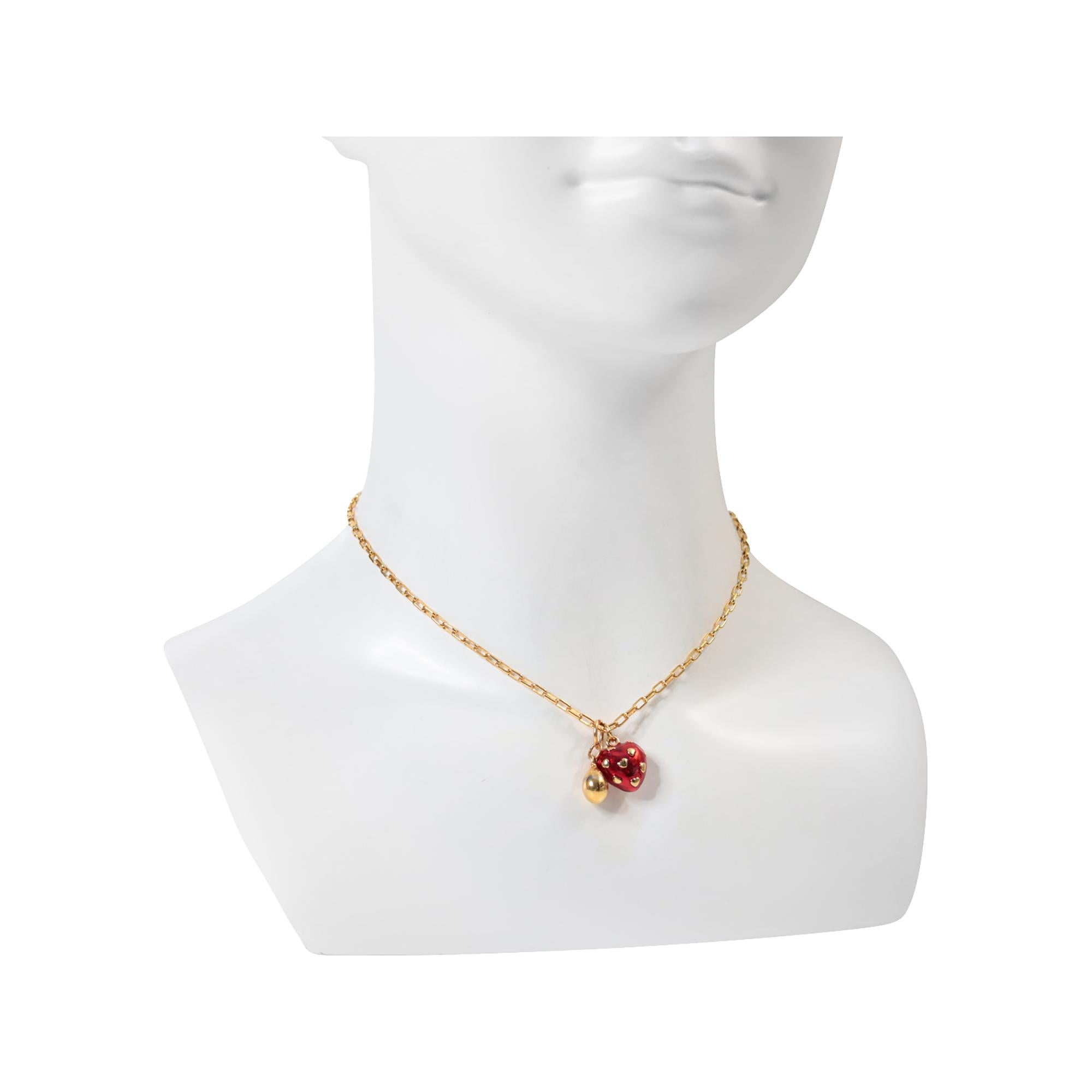 Collana vintage con catene e pezzi pendenti della Germania occidentale Circa 1980 in vendita 1