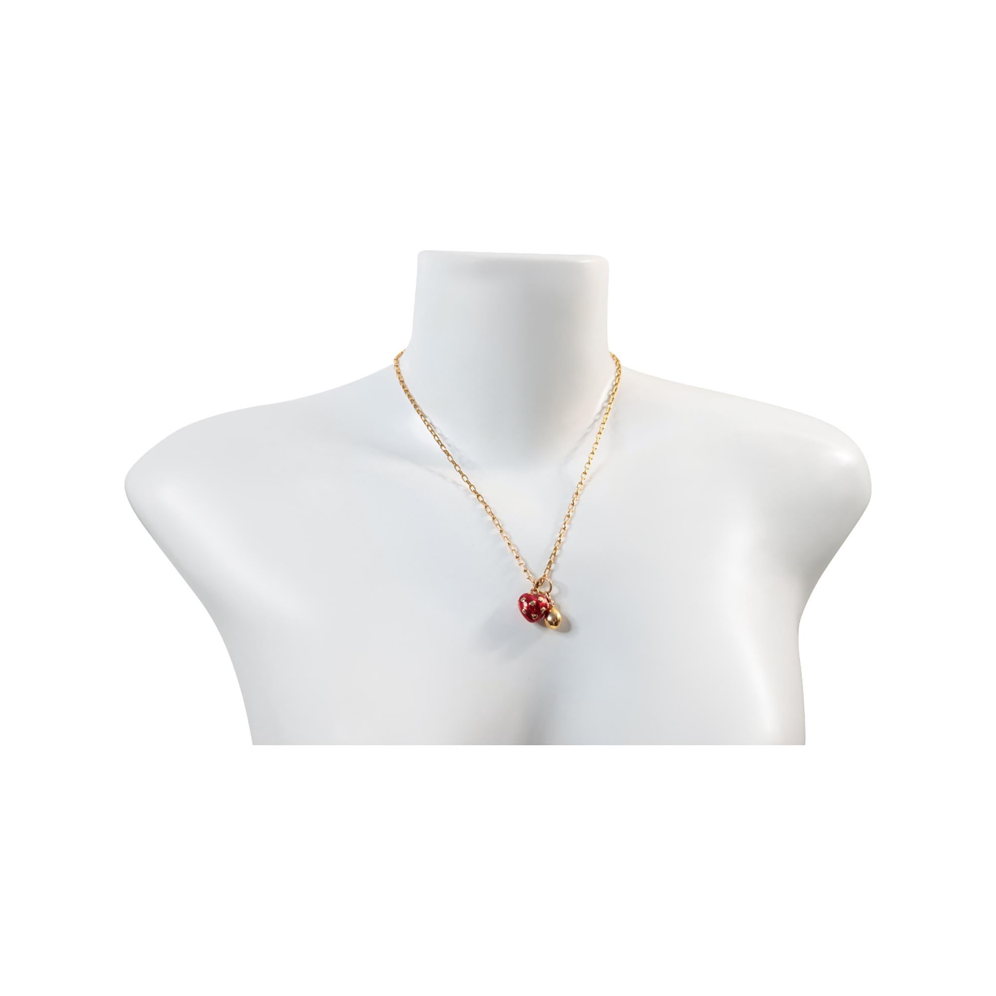 Collana vintage con catene e pezzi pendenti della Germania occidentale Circa 1980 in vendita 2