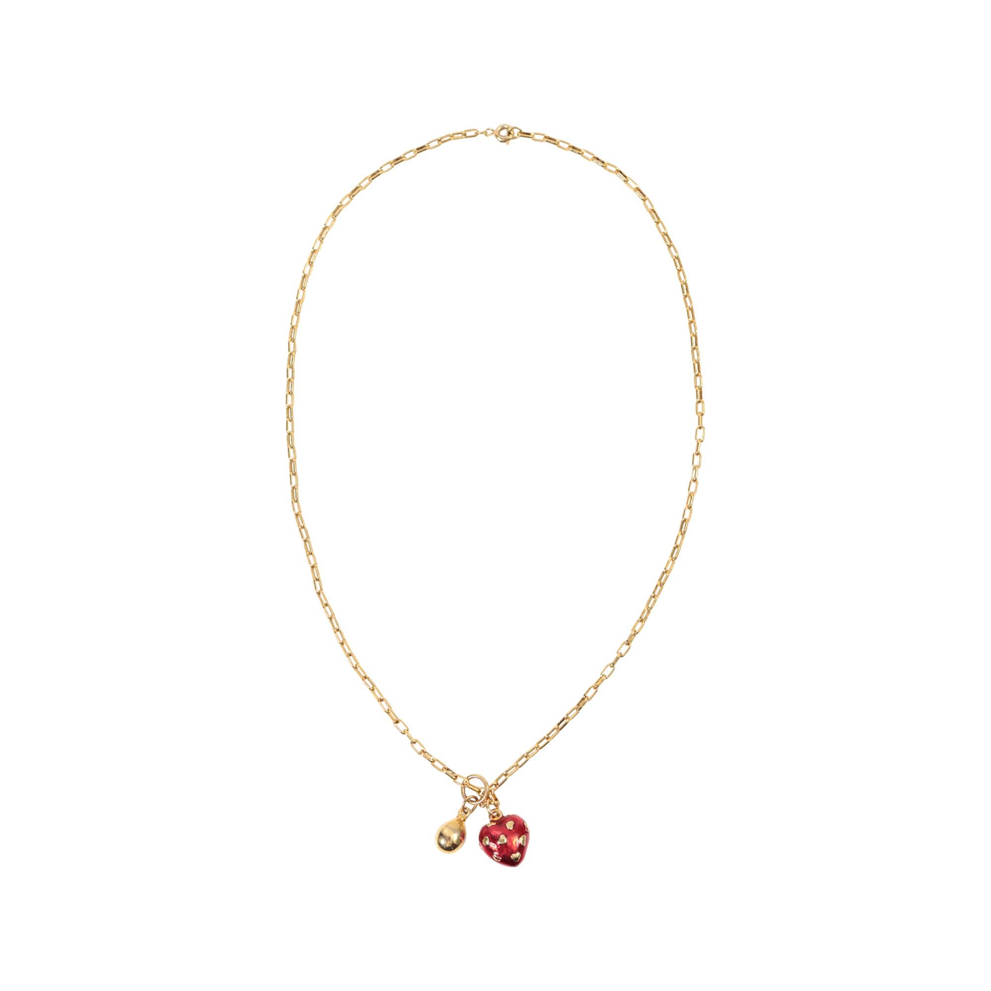 Collana vintage con catene e pezzi pendenti della Germania occidentale Circa 1980 in vendita 4