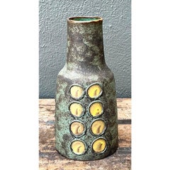 Vintage West German Original Studio Pottery Vase