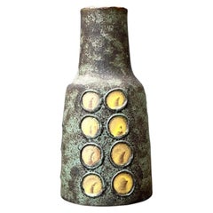 Vintage West German Original Studio Pottery Vase