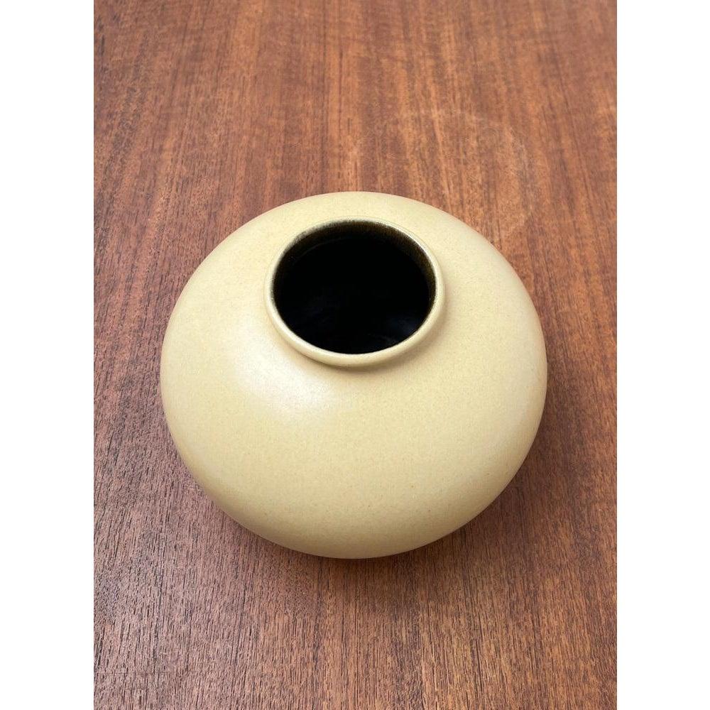 Minimalismo Vaso WGP in ceramica West German Pottery d'epoca, Bay, anni '70 in vendita