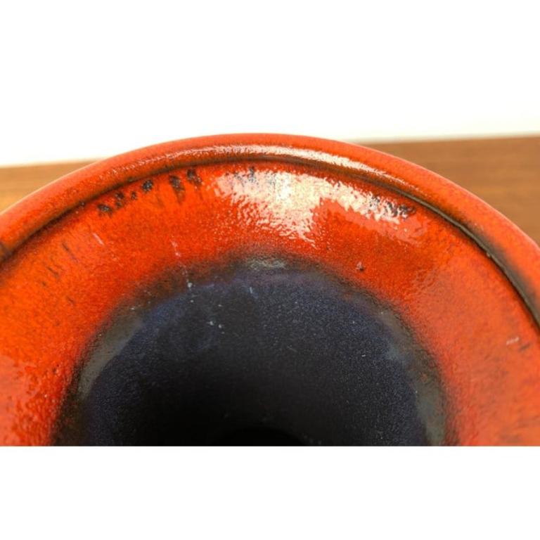 Vaso d'epoca West German Pottery WGP di Jasba, anni '70 in vendita 5