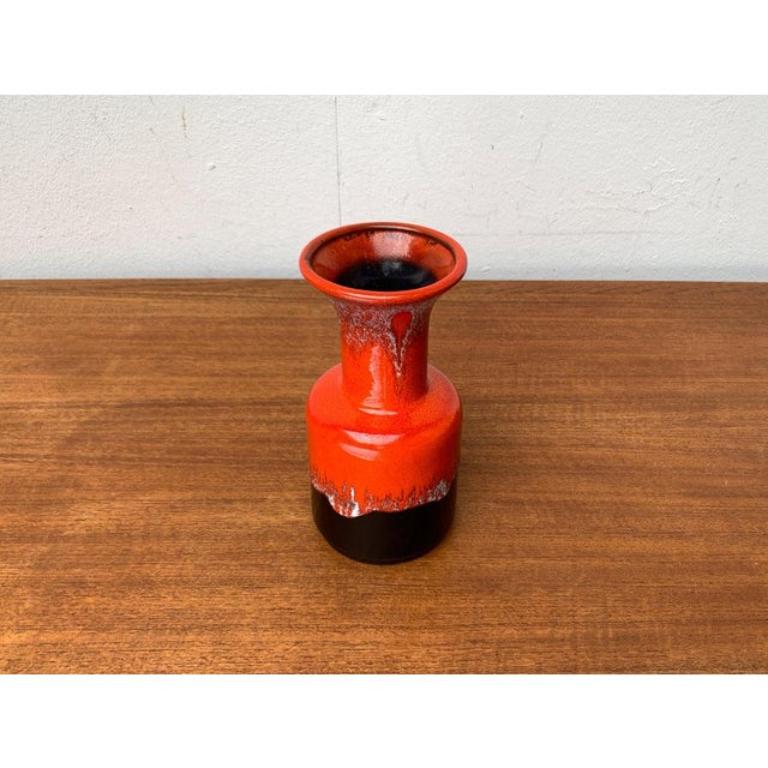 Tedesco Vaso d'epoca West German Pottery WGP di Jasba, anni '70 in vendita
