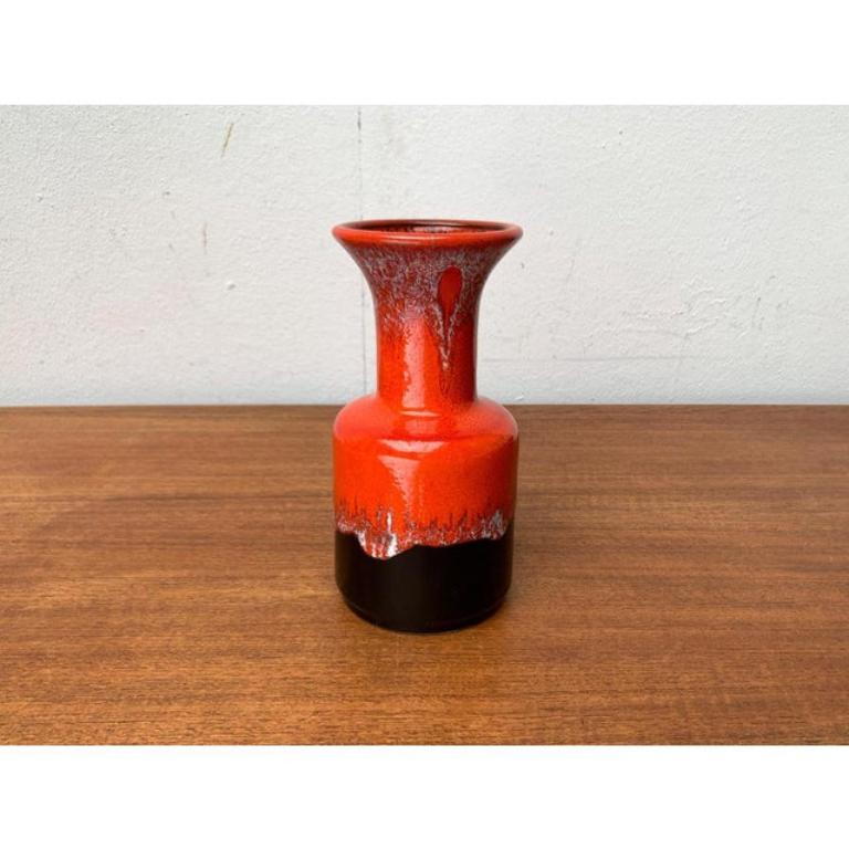 Vaso d'epoca West German Pottery WGP di Jasba, anni '70 In condizioni ottime in vendita a Hamburg, DE