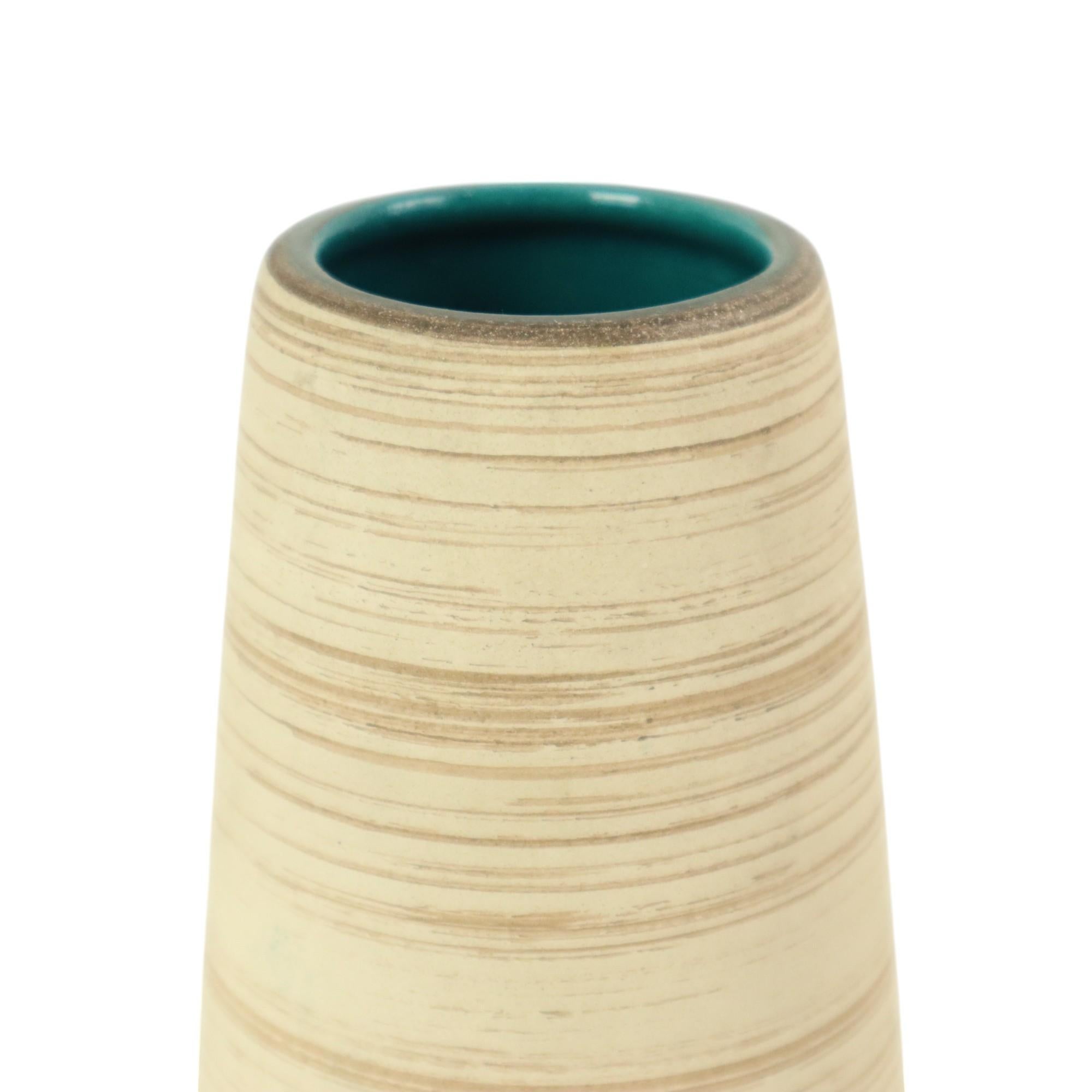 Vaso d'epoca della Germania occidentale Scheurich Ceramica del Medioevo 532-28 in vendita 1