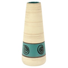 Vintage West Germany Vase Scheurich Mid Century Ceramics 532-28