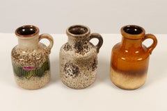 Vintage West Germany Vases Set of 3, 1970s