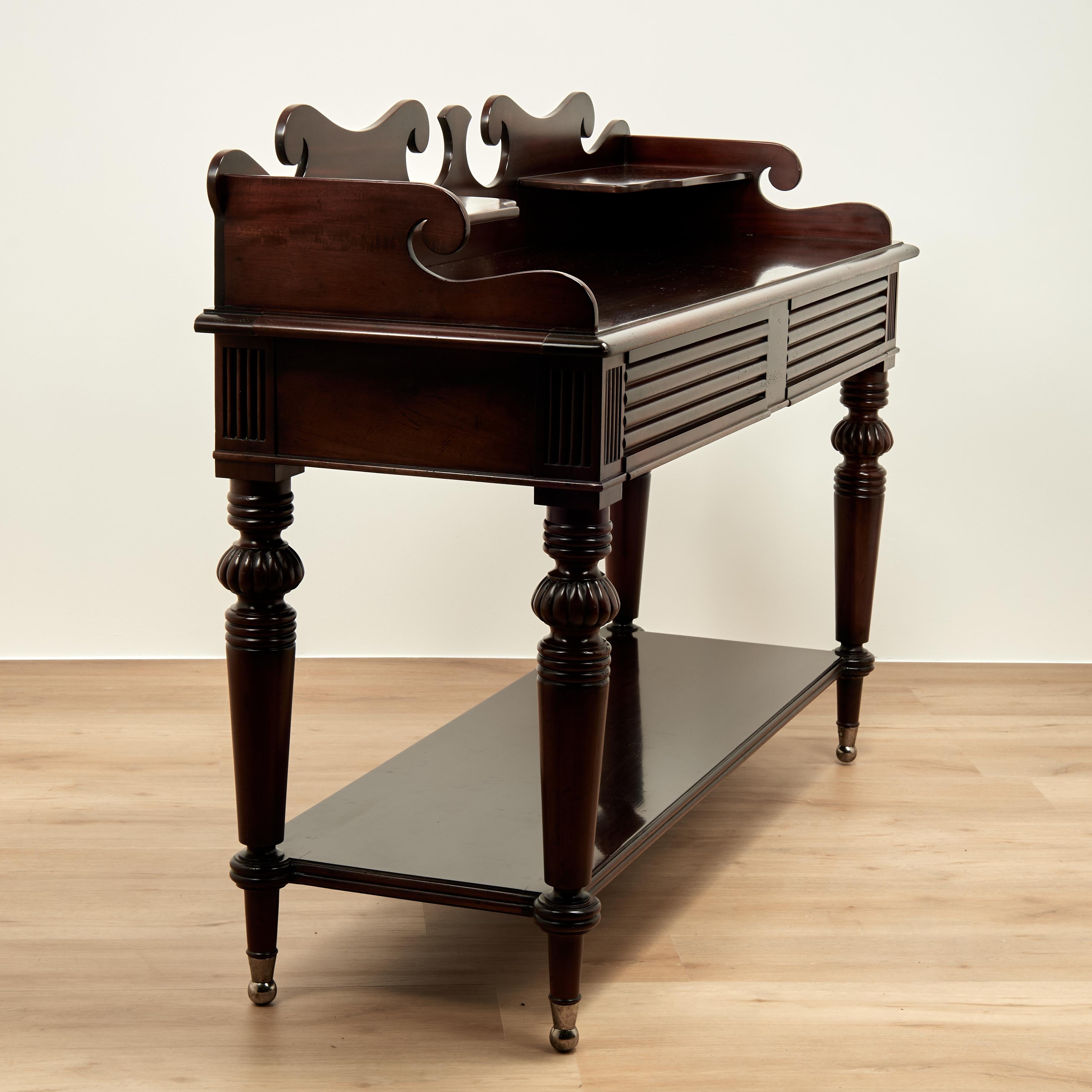 Vintage West Indies Style Server or Sideboard by Baker For Sale 5