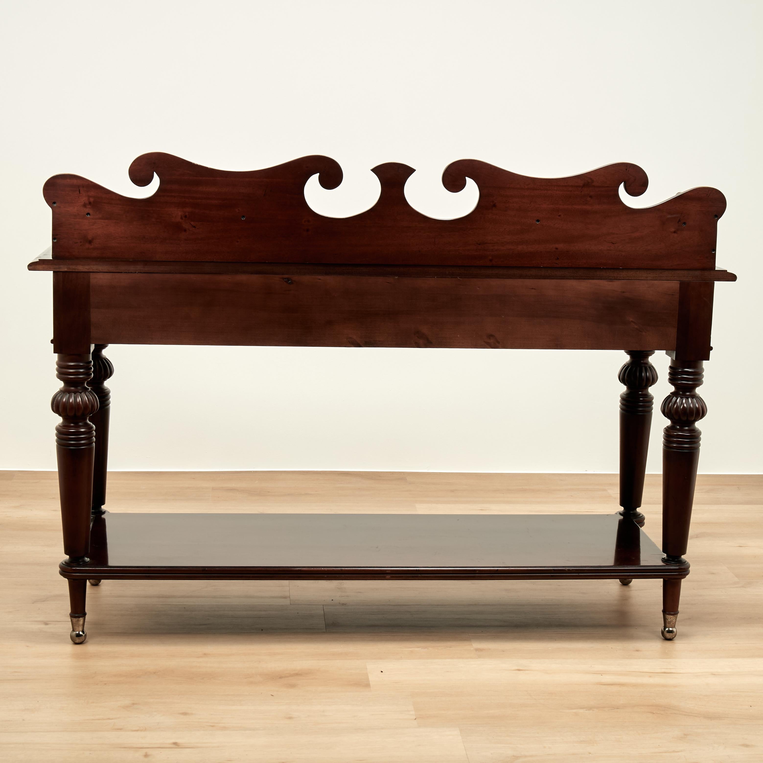 Vintage West Indies Style Server or Sideboard by Baker For Sale 7
