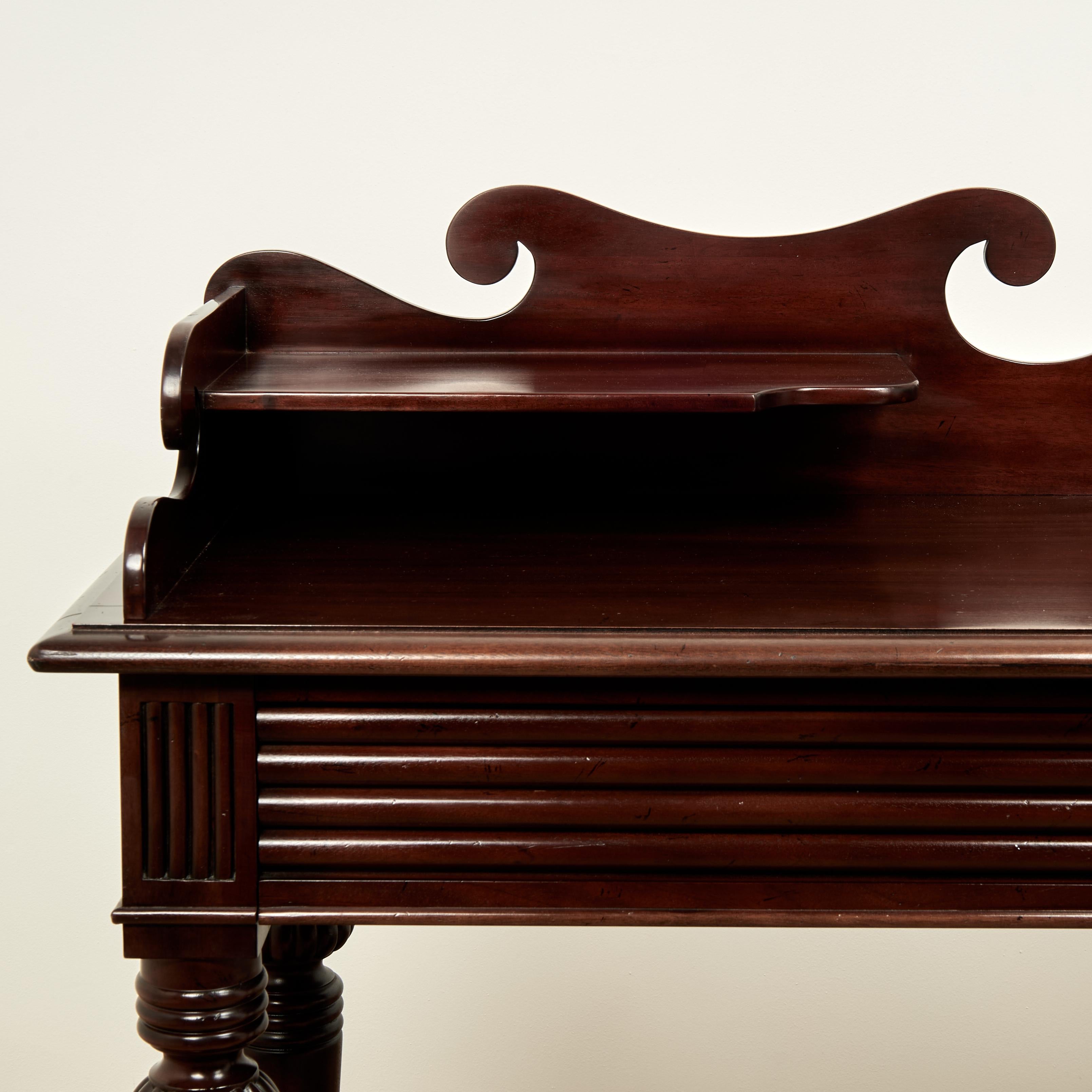 Hand-Crafted Vintage West Indies Style Server or Sideboard by Baker For Sale
