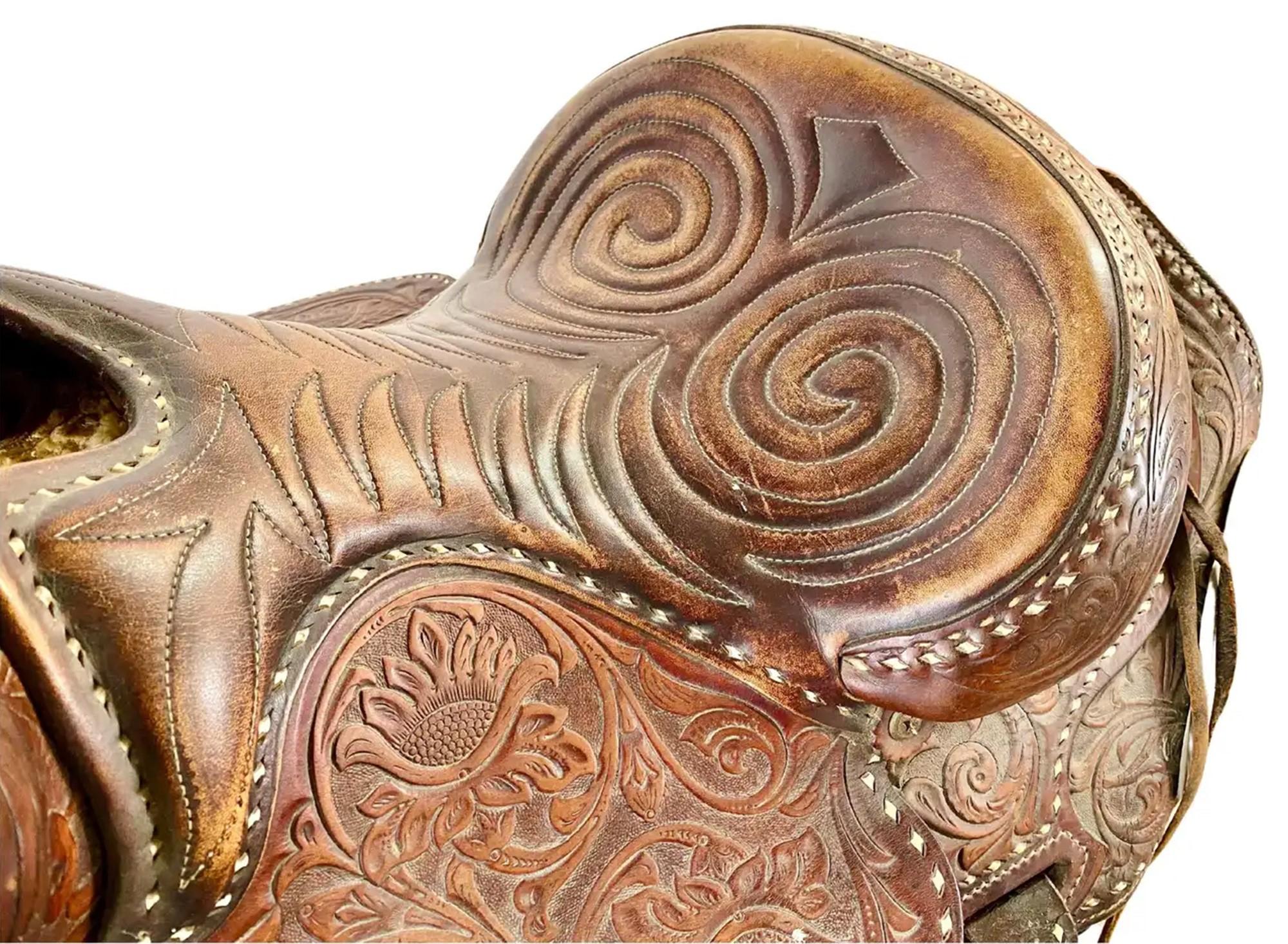 western design leather saddle
