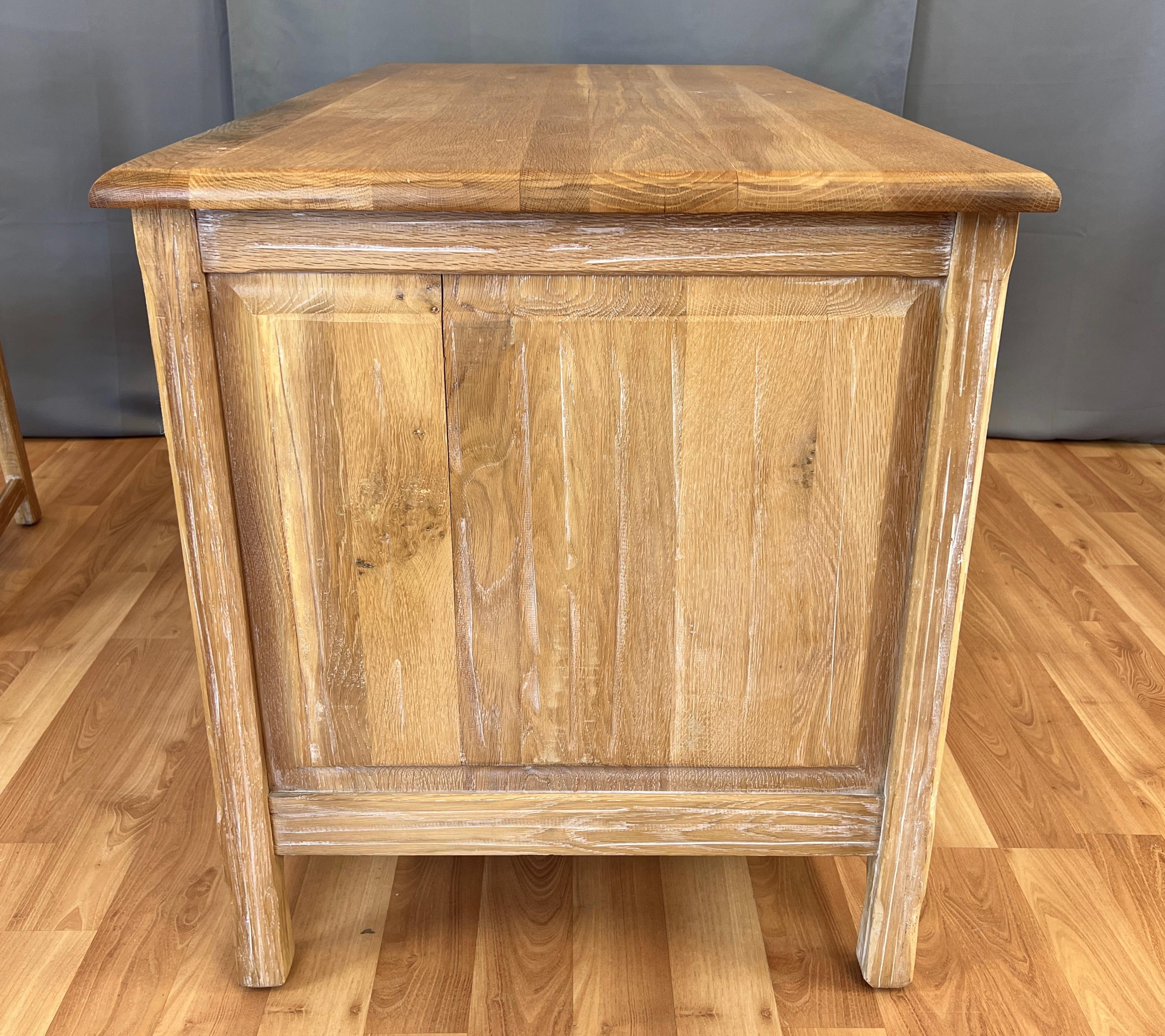 Vintage Western Style a Brandt "Ranch Oak" Desk and Chair at 1stDibs