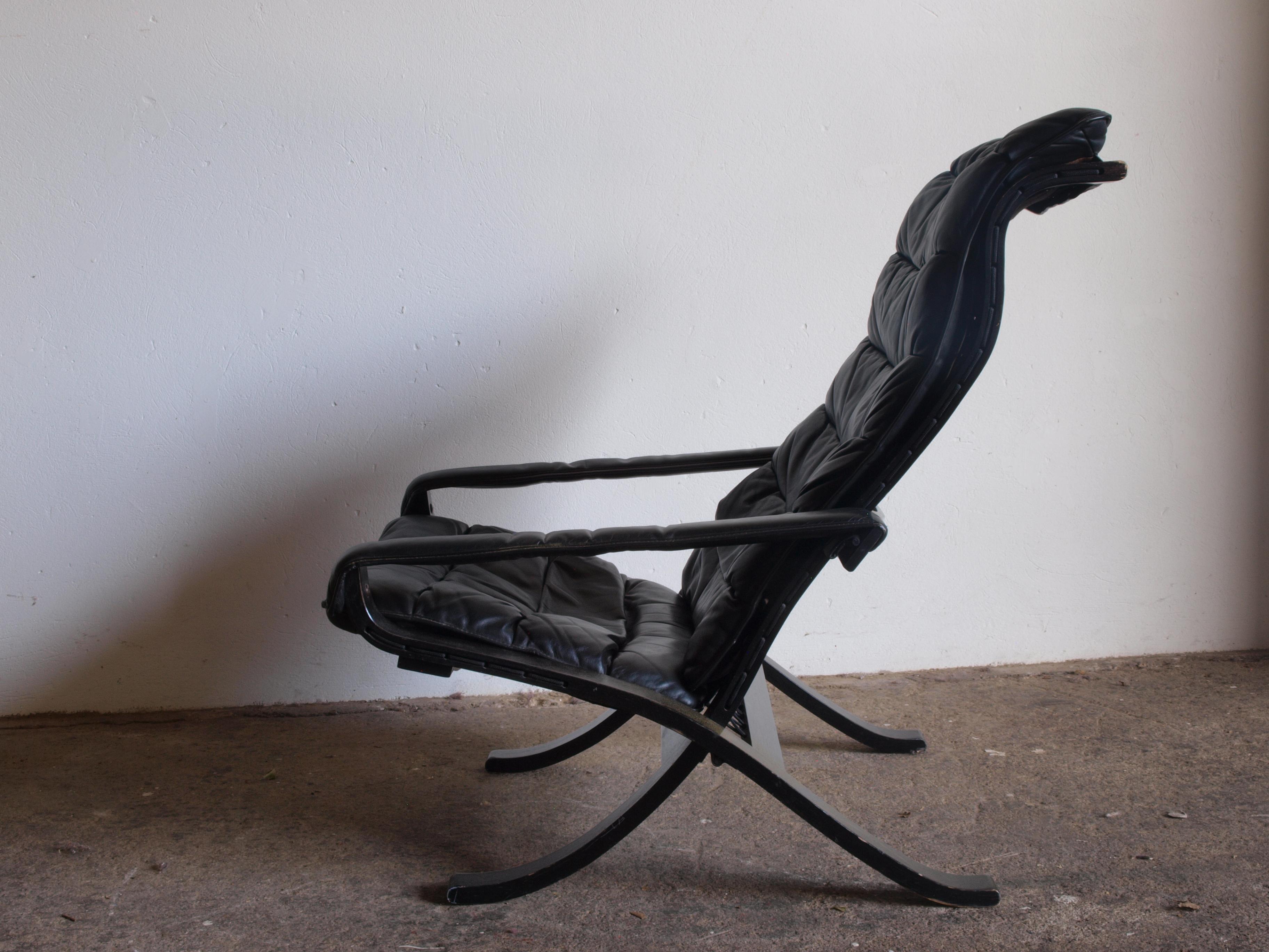 Vintage Westnofa Lounge Chair – Ingmar Relling 1970s Design In Good Condition In Store Heddinge, DK