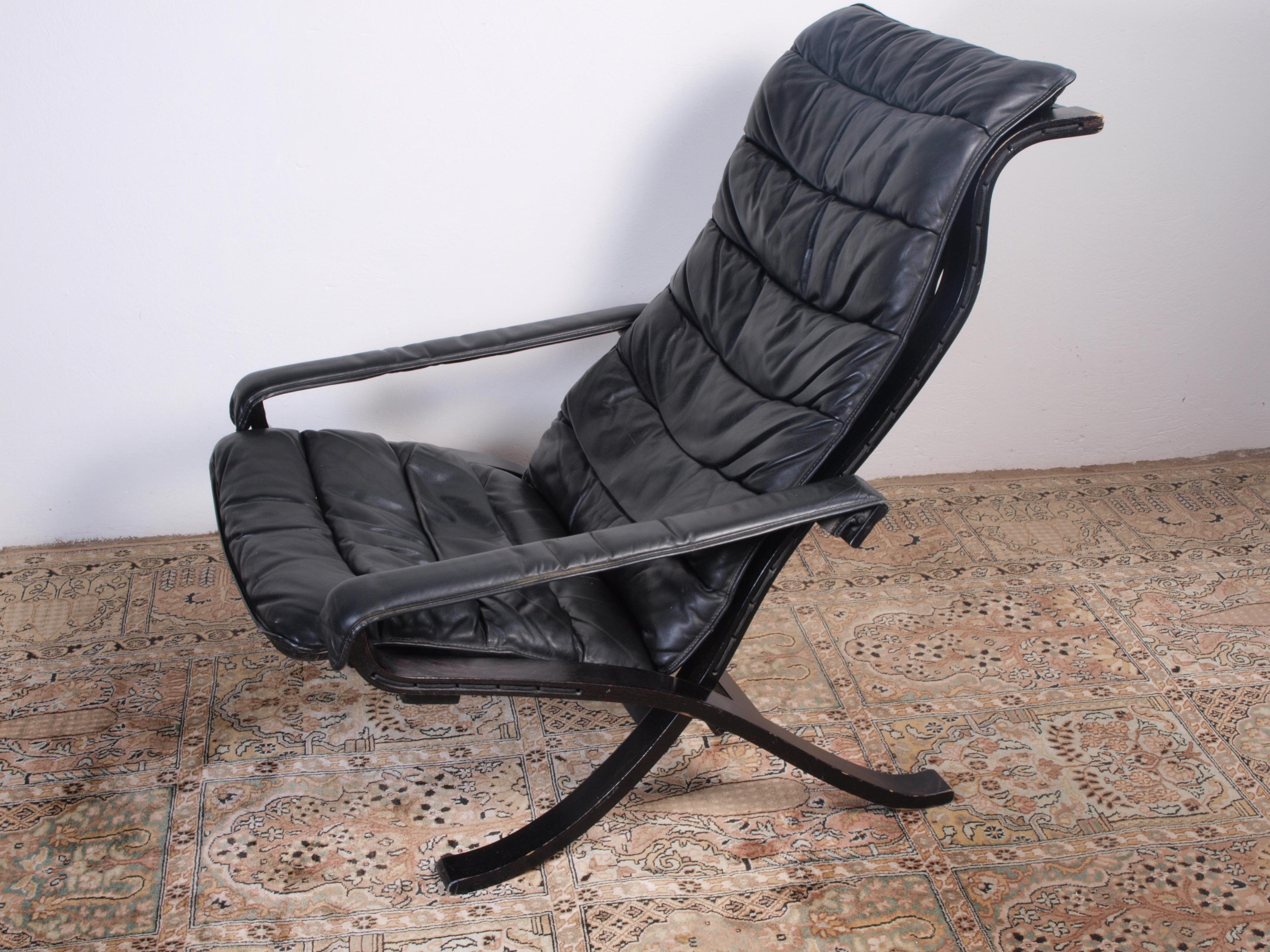 Late 20th Century Vintage Westnofa Lounge Chair – Ingmar Relling 1970s Design