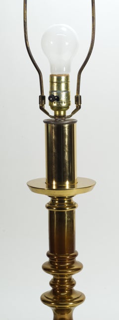 Vintage Westwood Industries Large Bronze Baluster Table Lamp