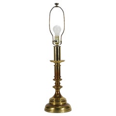 Westwood Industries grande lampe de table à balustre en bronze vintage