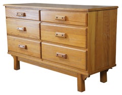 Vintage Westwood of Texas Desert Oak Double Dresser Ranch Southwestern Chest