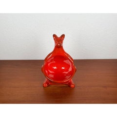 Vintage WGP Pottery Kangaroo Bowl from Pan Keramik, West Germany, 1970s
